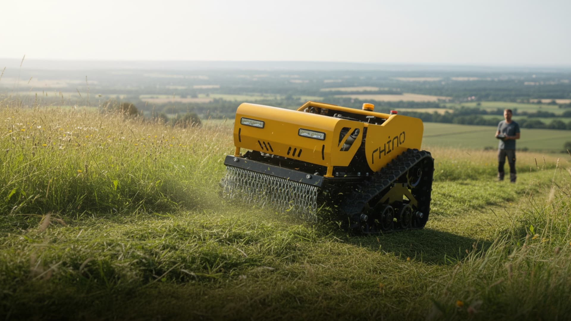 Rhino500 tondeuse télécommandée pentes