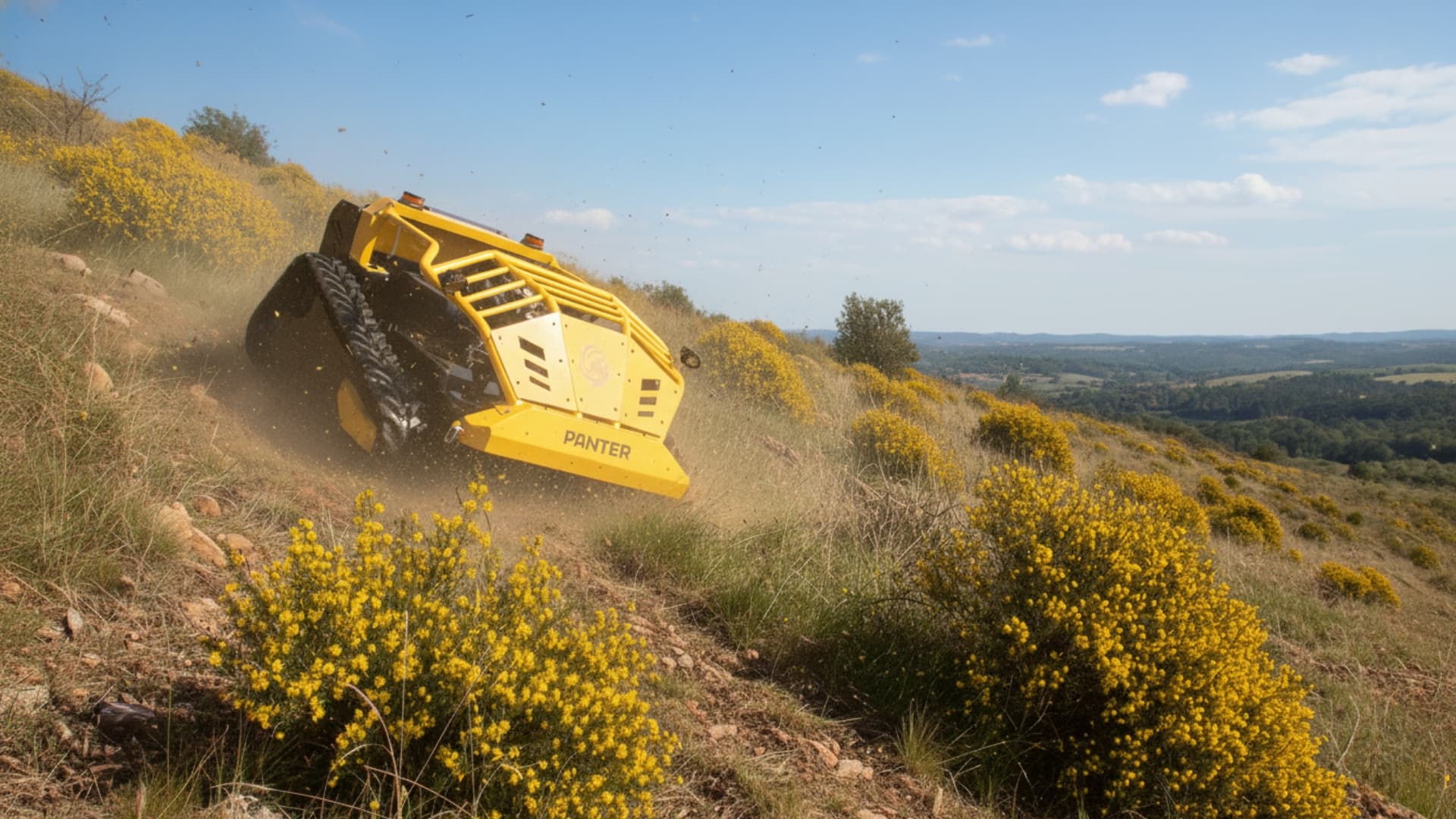Débroussaillage anti-incendie