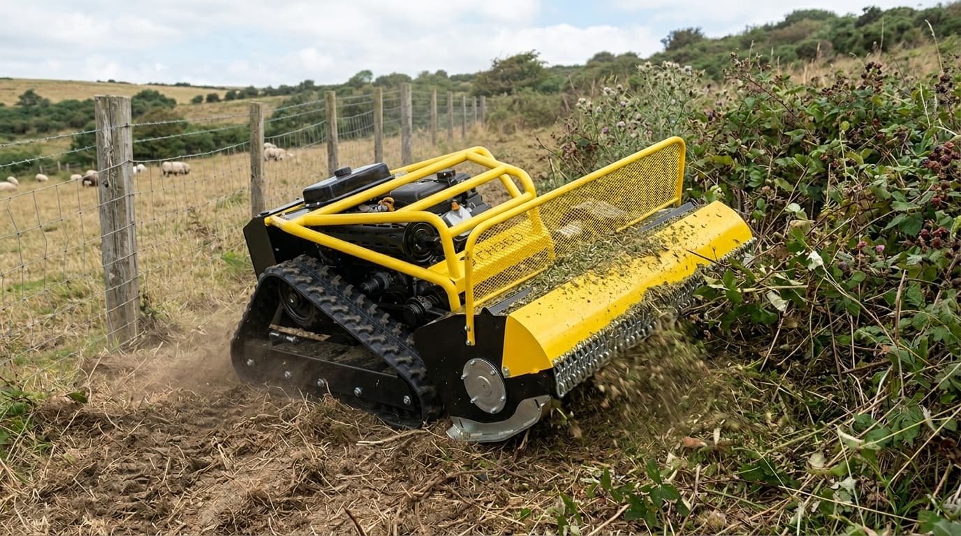 Clôtures, champs et pâturages