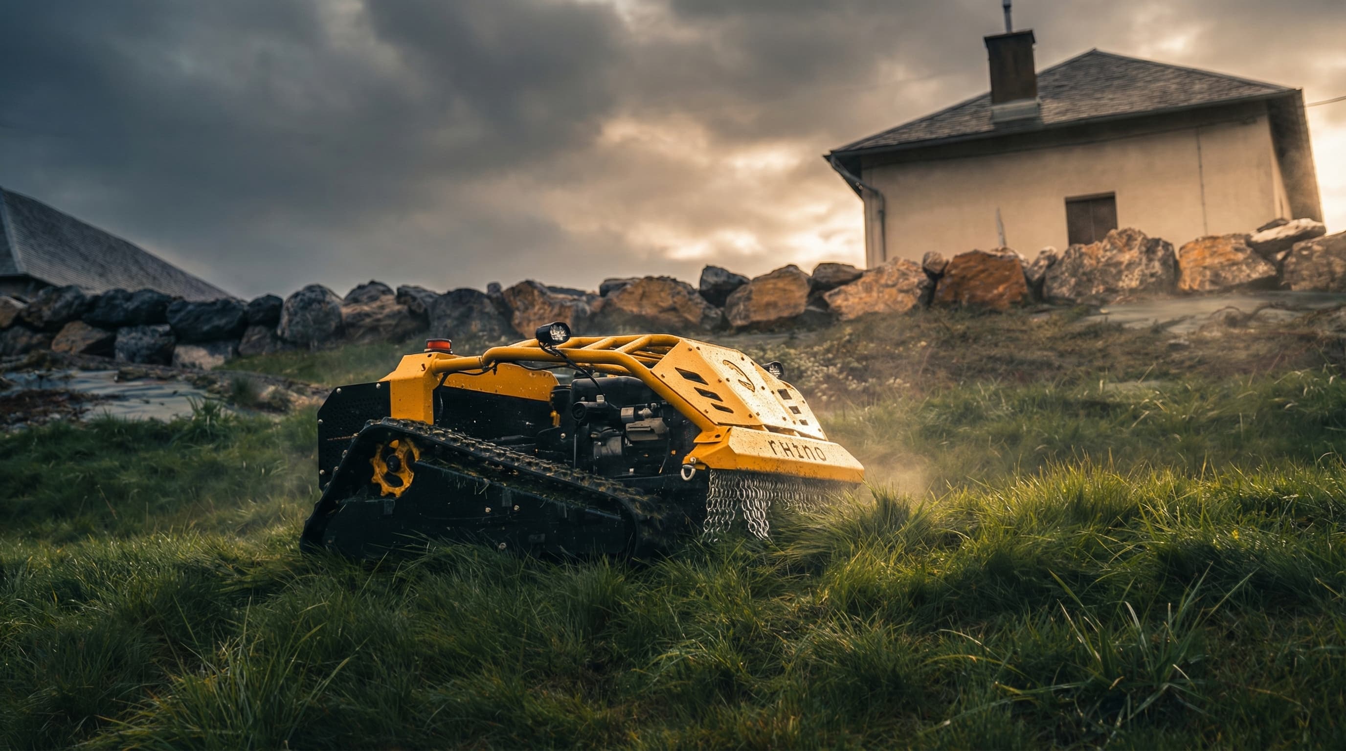 RhinoMax en action sur pente